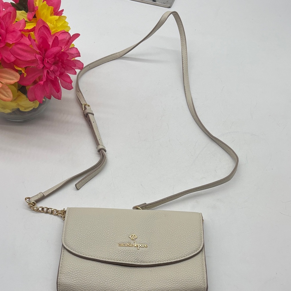 Nanette Lepore Small Off White Crossbody Bag MCB8517Q - Picture 2 of 11